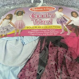 Melissa & Doug - Goodie Tutus! Dress-Up Skirts Set (4 Costume Skirts)